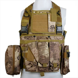 Nueva llegada de chaleco táctico personalizado sistema Molle portador de placa aparejo de pecho para al aire libre hecho de nailon material sólido - Product Image 2