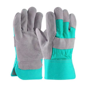 ถุงมือเชื่อมหนังวัวคุณภาพสูง ป้องกันไฟฟ้าสถิต แห้งเร็ว พร้อมปลอกนิรภัยบริเวณฝ่ามือ อุปกรณ์ป้องกันส่วนบุคคล ป้องกันมือและแขน - Product Image 3