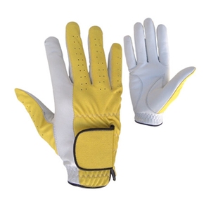 Guantes de Golf para Zona de Golpeo de Alta Calidad, para Todo Clima, de Piel de Oveja, para Mano Izquierda, Transpirables, para Bateo de Cricket, Antideslizantes, Ajuste Flexible - Product Image 1