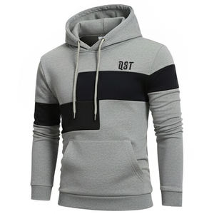 Custom <b>Men</b> 100% Cotton Fleece Winter Eco-Friendly Heavyweight Slim Fit Pullover Hooded <b>Sweatshirt</b> ODM Streetwear - Product Image 5