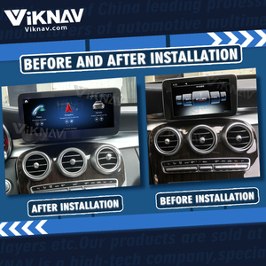 Viknav 12.3 pouces Android autoradio pour Mercedes Benz <span class=keywords><strong>C</strong></span> W205 GLC X253 <span class=keywords><strong>V</strong></span> W447 <span class=keywords><strong>X</strong></span> 2015-2019 Carplay GPS Navigation lecteur multimédia - Product Image 2