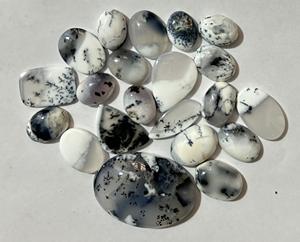 AAA grado 100% Natural dendrita ágata piedra preciosa cabujón tamaño personalizado semipreciosa joyería piedras precio al por mayor - Product Image 1