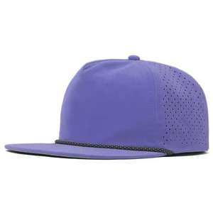 Vente en gros de casquette de camionneur en coton à mailles unies avec logo brodé sur le devant quantité minimale de commande bas 5 panals casquette de camionneur respirante pour homme - Product Image 2