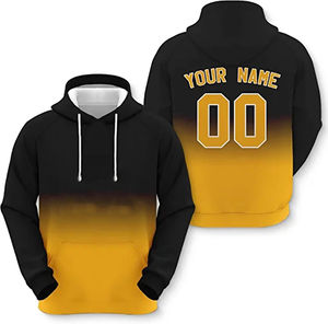 Men's and Women's Quick Dry Cotton Blended Baseball <b>Hoodies</b> Street Wear Sublimation <b>Hoodies</b> - Product Image 3