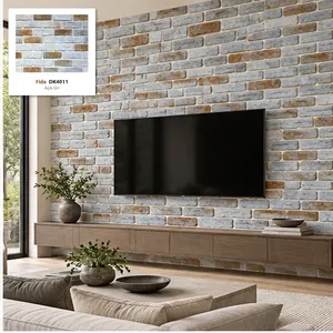 Revestimiento de Pared de Ladrillo Fida, Gris Claro DK4011 - Product Image 4
