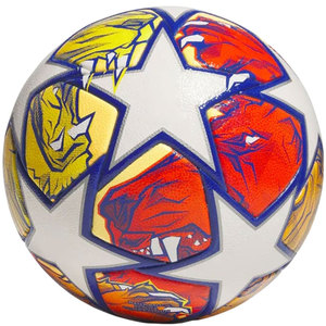 Ballon de football en PVC cousu à la machine, taille personnalisée, en stock, pour entraînement et matchs, taille standard, ballon en PU imprimé pour le sport - Product Image 1