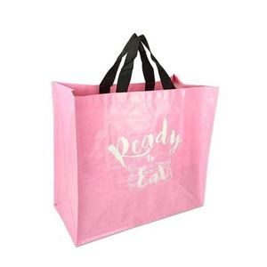 Customizable Pattern & Handle PP Woven Shopping Bag with PP Webbing Handles Multi-Purpose Use Multiple Sizes - Product Image 4