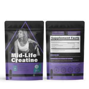 Poudre de créatine monohydrate certifiée HACCP, NSF, ISO, GMP pour adultes, solutions de marque privée et de personnalisation - Product Image 4