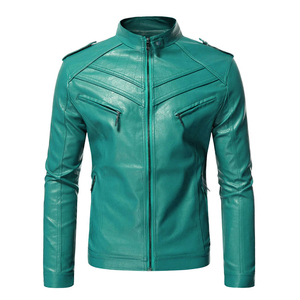 100% Genuine Fashion Leather Winter Motorbike <b>Jacket</b> Custom Loose Fit <b>Long</b> Sleeve Breathable Coated <b>Waterproof</b> Windproof High - Product Image 2