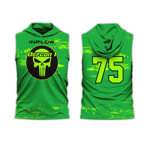 Drapeau d'entraînement de joueur de football 7 sur 7 ensemble de compression sublimé maillots de football 7v7 maillot de football uniforme de drapeau personnalisé - Product Image 4