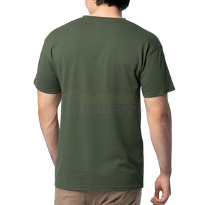 Camiseta de Verano para Hombre, Diseño Más Reciente de 2026, 100% Algodón, Camiseta para Hombre al por Mayor, Camiseta para Hombre con Logotipo Personalizado - Product Image 3