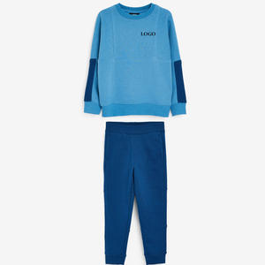 Chándal para niños de alta calidad con estampado de logotipo personalizado, chándal de cuello redondo para chico, colección de invierno, chándal cómodo - Product Image 1