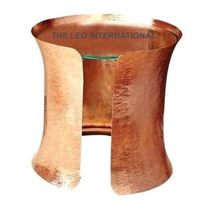 Mesa Auxiliar de Diseño Minimalista, Simple y Elegante, Muebles Decorativos, Totalmente Metálica, Mesa Auxiliar de Aluminio para Sala de Estar - Product Image 5