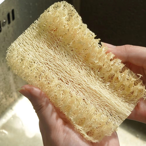 Natural <b>Loofah</b> Kitchen Sponges Natural Sponge for Dishes, Cleaning 100% Biodegradable Compostable Vegetable Eco Friendly Sponges - Product Image 1