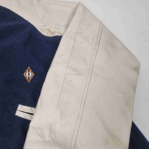 Personalizado Casual Hombres Streetwear Cool Varisty Hombres Chaquetas Cuero Versity University Bomber College Chaqueta para hombres de alta calidad - Product Image 6