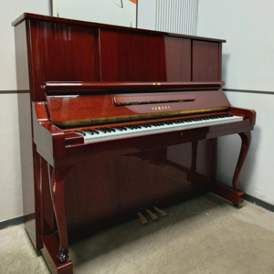 Nhật Bản yamahas w106 thẳng đứng Đàn Piano màu nâu đỏ được sử dụng Đàn Piano giai điệu ấm áp rắn gỗ soundboard điều kiện tuyệt vời chất lượng cao - Product Image 1