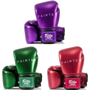 Guantes de Boxeo de Piel de Vacuno Genuina en Tono Verde Perla Metálico, Hechos a Medida, con Cordones Elásticos, para Entrenamiento Profesional - Product Image 1