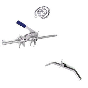 Extractor de Terneros Reutilizable de Acero Inoxidable de Alta Calidad, Extractor Fetal, Equipo Veterinario de Alta Resistencia, para Parto de Terneros, Uso en Granjas - Product Image 1