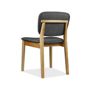 Minimalist Upholstered Wooden <b>Chair</b> for Dining and Office Meeting Rooms - Product Image 4