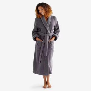 Peignoir en molleton doux pour femmes Peignoir chaud et confortable Peignoir de spa long pour femmes - Product Image 1