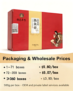 Ungüento Herbal <span class=keywords><strong>de</strong></span> Moxibustión Caliente <span class=keywords><strong>de</strong></span> 500g para Espalda, Cintura, Hombros y Articulaciones, Uso en SPA, OEM - Product Image 3