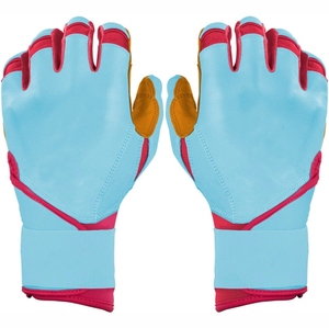 Gants de frappe de baseball professionnels personnalisés en gros Protection des mains en différentes couleurs - Product Image 1