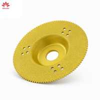Disque de meulage et de polissage diamanté brasé sous vide industriel de 125 mm, disque de coupe à sec pour meuleuse d'angle, pierre, béton, carrelage