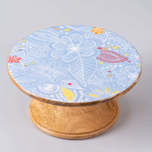 Bougeoir imprimé en bois décoration de la maison événements de mariage fêtes bougeoir en bois contemporain support en gros - Product Image 2