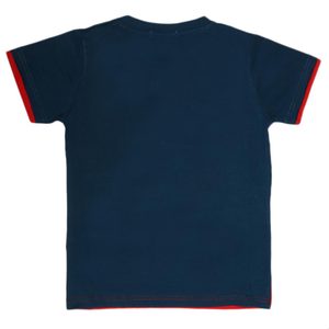 เสื้อยืดเด็กชายแขนสั้น - สีฟ้าสตีล - Product Image 2