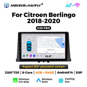 MEKEDE X SERIES Android Car GPS Navigation 1280*720 Resolución Car-play para Citroen <span class=keywords><strong>Berlingo</strong></span> 2018-2020 - Product Image 5