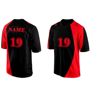 2025 Sublimated American Football Jersey Printing Streetwear Trendy Embroidery Design Mesh <b>Crop</b> National Team - Product Image 2