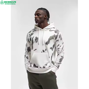 Sweat à capuche d'hiver OEM 2026 doublé coupe régulière 100 % coton molletonné de haute qualité pour un effet délavé à l'acide – Sweat-shirts et sweats à capuche pour hommes - Product Image 6
