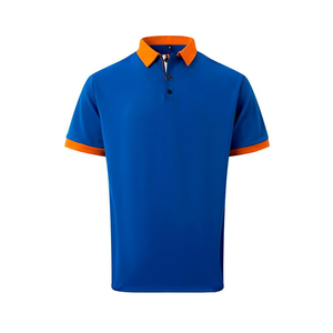 Camiseta de polo de algodón y poliéster para hombre más vendida, camiseta de lona con patrón sólido de alta calidad con estilo - Product Image 5
