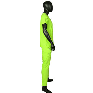 Blaze Fight Wear Classic Scrubs Conjuntos de uniformes Cuello alto Manga corta con un ajuste perfecto - Product Image 4