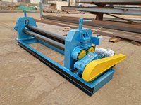 Machine à rouler les tôles en acier à 3 rouleaux, équipement de pliage de tôles de fer