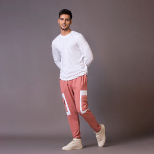 ชุดวอร์มลำลองแบบสวมหัวของผู้ชายทรงสลิมฟิตชุดวอร์มผ้าฝ้าย100% มีฮู้ดระบายอากาศได้ดีน้ำหนักเบา - Product Image 4