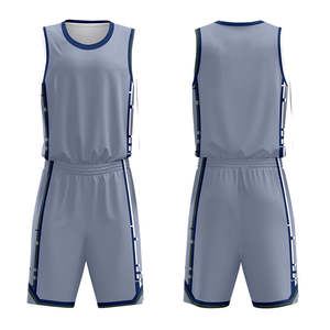 Uniforme de baloncesto para hombre, camiseta y pantalones cortos, transpirable, de secado rápido, ligero, duradero, ropa deportiva para entrenamiento en equipo - Product Image 3