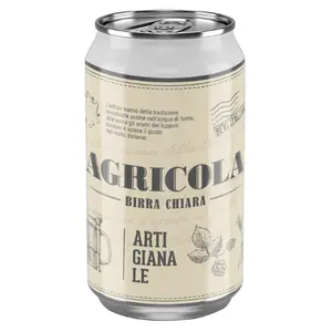 手工啤酒AGRICOLA CHIARA意大利工艺啤酒罐12x33cl
