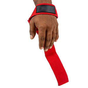 Cinturón de Levantamiento de Pesas Ajustable de Poliéster con Logotipo Personalizado, Correas de Levantamiento, Muñequeras de Algodón, Duraderas, Cómodas, Unisex, Cierre Ajustado - Product Image 6