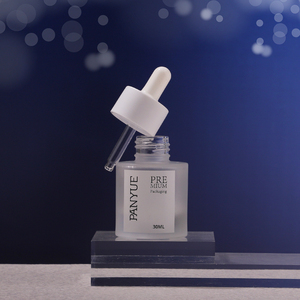 Flacone Contagocce in Vetro da 30ml Bianco Opaco Vuoto, Vaso per Crema Satinato da 30g 50g 100g, Flacone con Pompa per Lozione, Packaging per la Cura della Pelle - Product Image 5