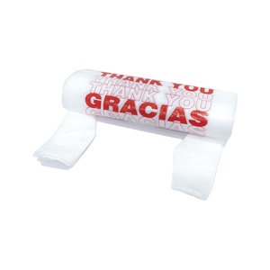 Bolsa de Plástico Ecológica de HDPE para Camisetas con Mensaje de Agradecimiento para Entrega de Comestibles en EE. UU., Atlanta, Libre de Impuestos - Product Image 2