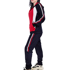 Conjunto Deportivo para Mujer, Sudadera con Cremallera Completa y Pantalones de Entrenamiento, Conjunto Deportivo de Alta Calidad de 2 Piezas para Mujer - Product Image 4