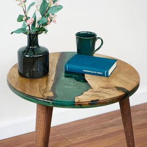 High Quality Eco-Friendly <b>Resin</b> Bone MDF Coffee <b>Table</b> Set Modern Design Living Room Home Furniture Stylish Decorations - Product Image 5