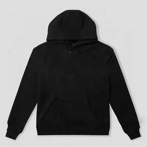 Haute qualité hiver lourd polaire pull à capuche hommes survêtements 100% coton respirant sweats personnalisé Streetwear - Product Image 4