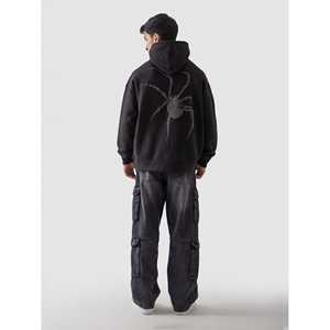 Sudadera con Capucha Oversize para Mujer Hunter X Hunter, Tejida y Transpirable con Diseño de Cremallera, Estilo Hip Hop, Patrón Corto de Otoño - Product Image 2