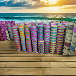 Pochettes cosmétiques fantaisie, étuis de maquillage tendance en nylon avec fermeture éclair et fermoir, écologiques, fabriqués à Mumbai - Product Image 4