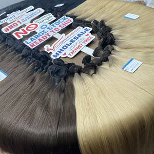 2024 Nuevo tipo 100% Extensiones de cabello Remy de trama dibujada a mano humana Estilo de tejido de cabello suave - Product Image 4