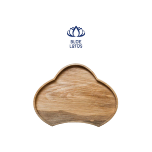 Plateau en bois plats à fruits soucoupe plateau à thé assiette à Dessert service de Table - Product Image 1