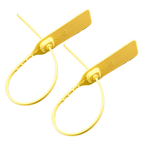 Joints de sécurité en plastique extensible haute pression certifiés ISO Logo de texte imprimé personnalisable pour joint de conteneurs industriels - Product Image 4