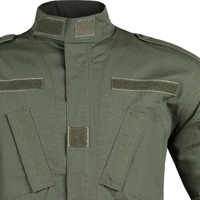 Veste Tactique OEM Vente en Gros d'Usine Uniforme de Combat Camouflage Noir G3 Fermeture Éclair Tissu Coupe-Vent Imperméable Grande Taille Disponible